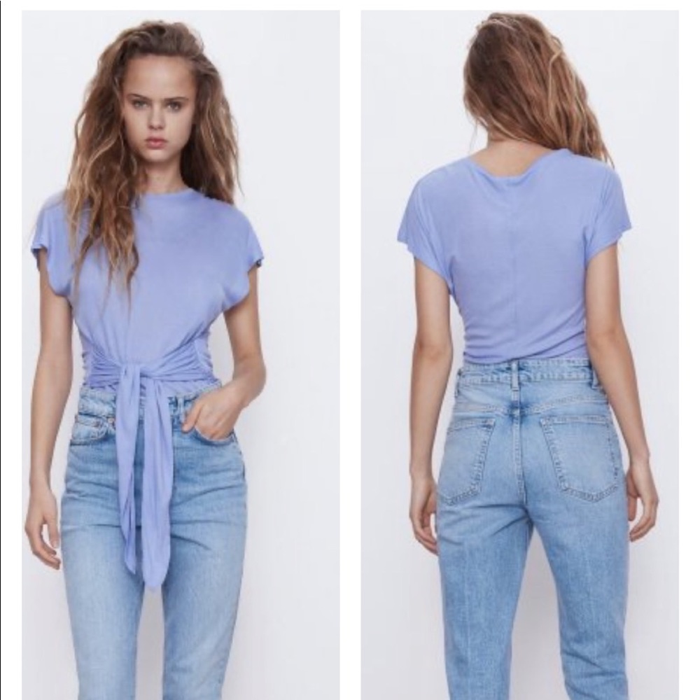 Zara Wrap Top Large